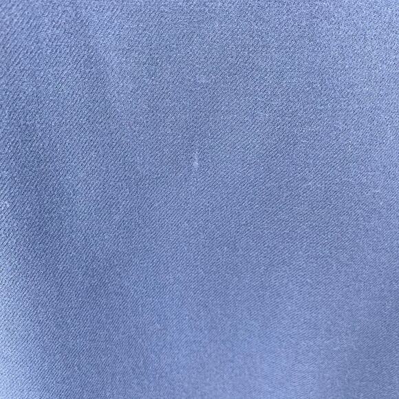 Vintage Pendleton Virgin Wool Skirt Suit Set Collarless Blazer Powder Blue 12 - Picture 14 of 16